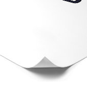 Boo-mer Funny Funny Middle Aged Ghost Pun Poster (Ecke)