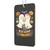 Boo Mine Forever Cute Ghosts Black Cat Love Hallow Autolufterfrischer (Links)