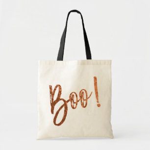 Boo! Moderne Halloween Süßigkeits-Tasche Tragetasche