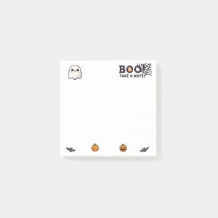Boo! Nehmen Sie eine Notiz - Halloween Post-it-Not