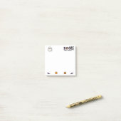 Boo! Nehmen Sie eine Notiz - Halloween Post-it-Not (Auf Schreibtisch)