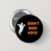 Boo nicht Abstimmung! Button (Vorne & Hinten)