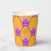 Boo Niedlich Funny Spooky Monster Pappbecher (Links)