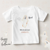 Boo! Niedlich Ghost Halloween Baby T-shirt
