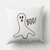 Boo niedlich Ghost Halloween Kissen (Rückseite)