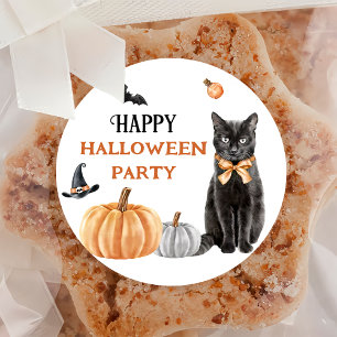 Boo Niedlich Ghost Halloween-Party Runder Aufkleber