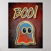 BOO Niedlich Ghost Poster (Vorne)