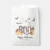 Boo Niedlich Happy Halloween Katzen Ghosts Pumpkin Geschenktütchen (Vorderseite)