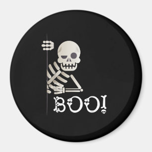 Boo! Niedlich Hiding Peekaboo Beängstigend Kids Ha Magnet