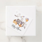 Boo Niedlich Kid's Happy Halloween Katzen Ghosts P Geschenkanhänger (Beispiel)