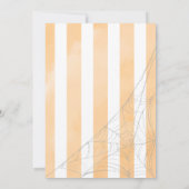 BOO niedlich Orage Gnome spuke Kinder Halloween-Pa Einladung (Rückseite)