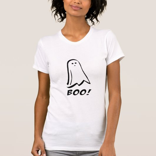 Boo! Niedliche Halloween-T - Shirt: Halloween-T -  T-Shirt (Vorderseite)