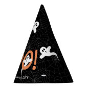 BOO! Niedlicher Geistertrick oder Treat oder Hallo Partyhütchen (Rechts)