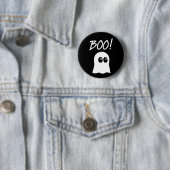 Boo ! Niedliches Ghost Button (Beispiel)