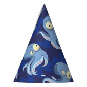 Boo Octopus Blue Kids Bekleidung & Dekoration Partyhütchen (Links)