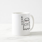 Boo Of Disapproval Classic Retro Kaffeetasse (VorderseiteRechts)