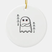 Boo Of Disapproval Classic Retro Keramik Ornament (Vorne)