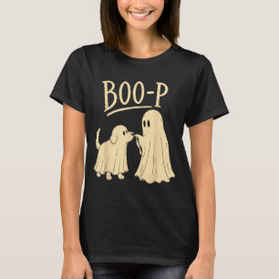 Boo-p Geisterhund süßer Halloween-Hund lustiger Ge T-Shirt