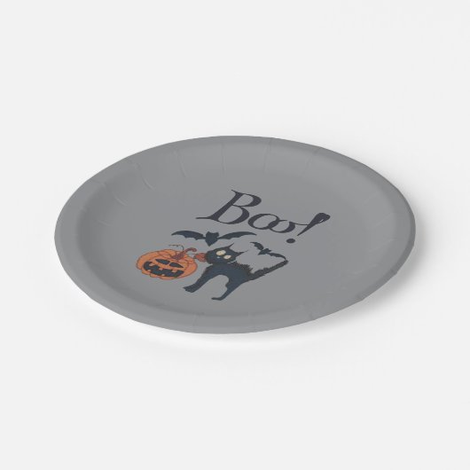 Boo! Pappteller (Schrägansicht)