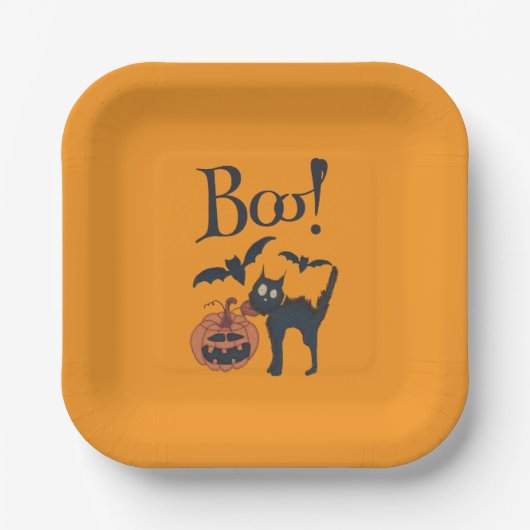 Boo! Pappteller (Vorderseite)