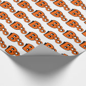 Boo Pattern Geschenkpapier (Ecke)