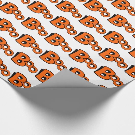 Boo Pattern Geschenkpapier (Ecke)
