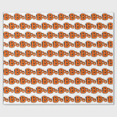 Boo Pattern Geschenkpapier (Flach)