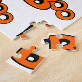 Boo Pattern Halloween frustriert Puzzle (Seite)