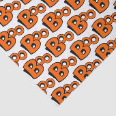 Boo Pattern Seidenpapier (Ausschnitt)