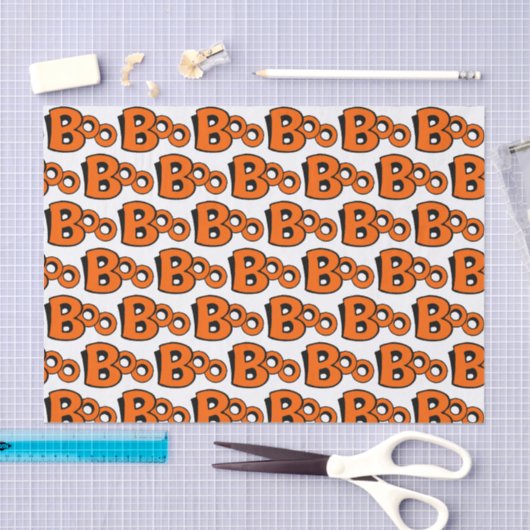 Boo Pattern Seidenpapier (Handwerk)