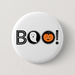 Boo! Pinback Button