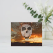 Boo!_ Postkarte (Stehend Vorderseite)