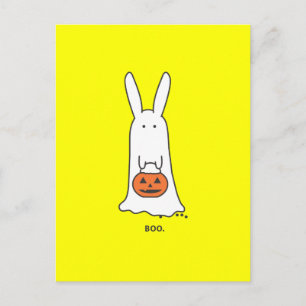 BOO. POSTKARTE