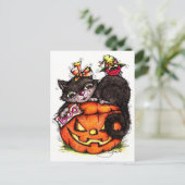 Boo! Postkarte (Stehend Vorderseite)