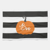 "Boo" Pumpkin Halloween Geschirrtuch (Horizontal)