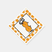 Boo Pumpkin Halloween-Party Napkins Serviette (Ecke)