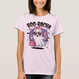 Boo-racha Halloween Boo Racha Niedlich Ghost Drink T-Shirt