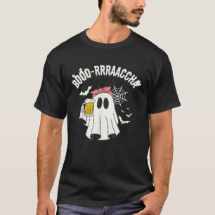 Boo racha Lustiges Halloween-Geister-Bier-Design B T-Shirt