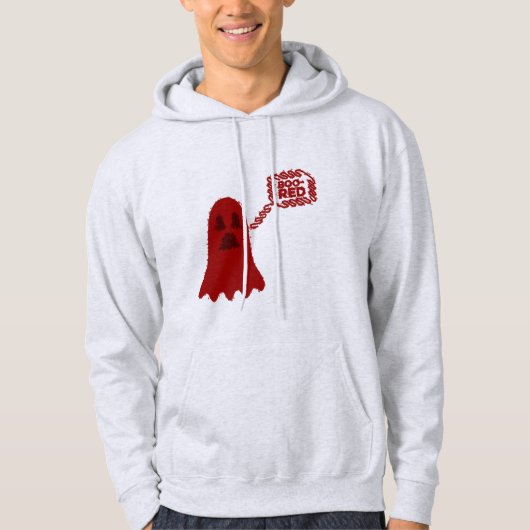 Boo-Red Herren Hoodie (Vorderseite)