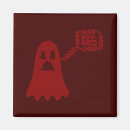 Boo-Red Magnet