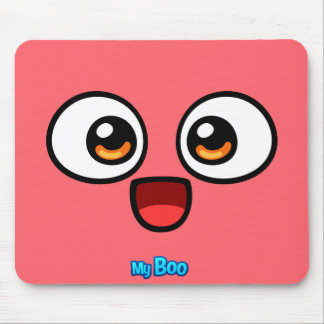 Boo-rote Mausunterlage Mousepad