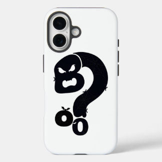 Boo-Schädel-Fragezeichen iPhone 16 Hülle