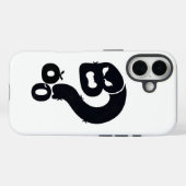 Boo-Schädel-Fragezeichen Case-Mate iPhone Hülle (Rückseite (Horizontal))