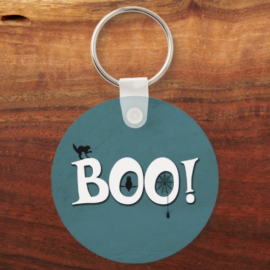 Boo! Schlüsselanhänger (Vorderseite)
