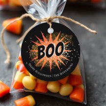 Boo | Schwarz/Orange Halloween