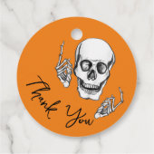 Boo Skull Tag 👓 Geschenkanhänger (Rückseite)