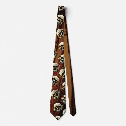 Boo Skulls Krawatte (Vorderseite)