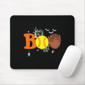Boo Softll Halloween Gruselig Halloween Softll Spi Mousepad (Mit Mouse)