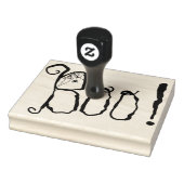 Boo! | Spider Web | Halloween Gummistempel (Stempel)