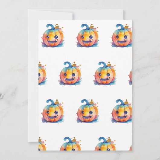 Boo! Spooktacular-Kindergeburtstag-Party Einladung (Rückseite)